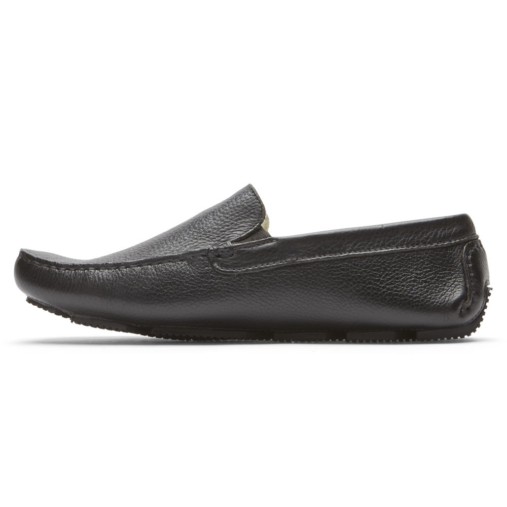 Rockport Mens Rhyder - Slippers Black - TBC769528